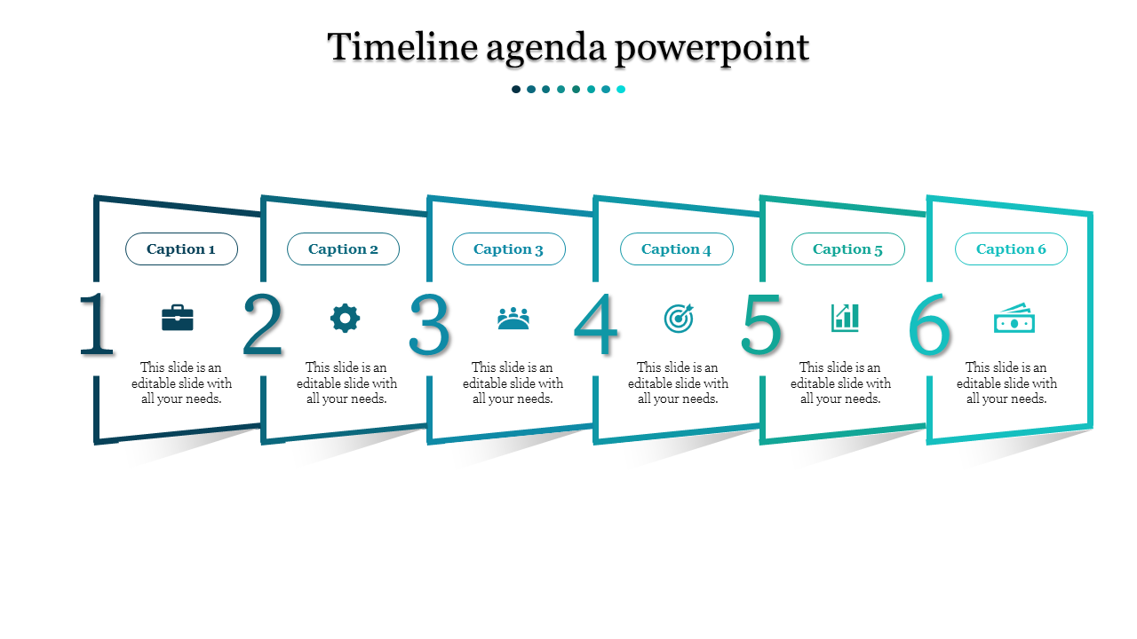 Download PowerPoint Agenda Slide Template Presentation
